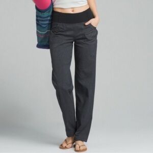 Prana Womens Summit Pant Regular Inseam Charcoal Heather Hiking size medium